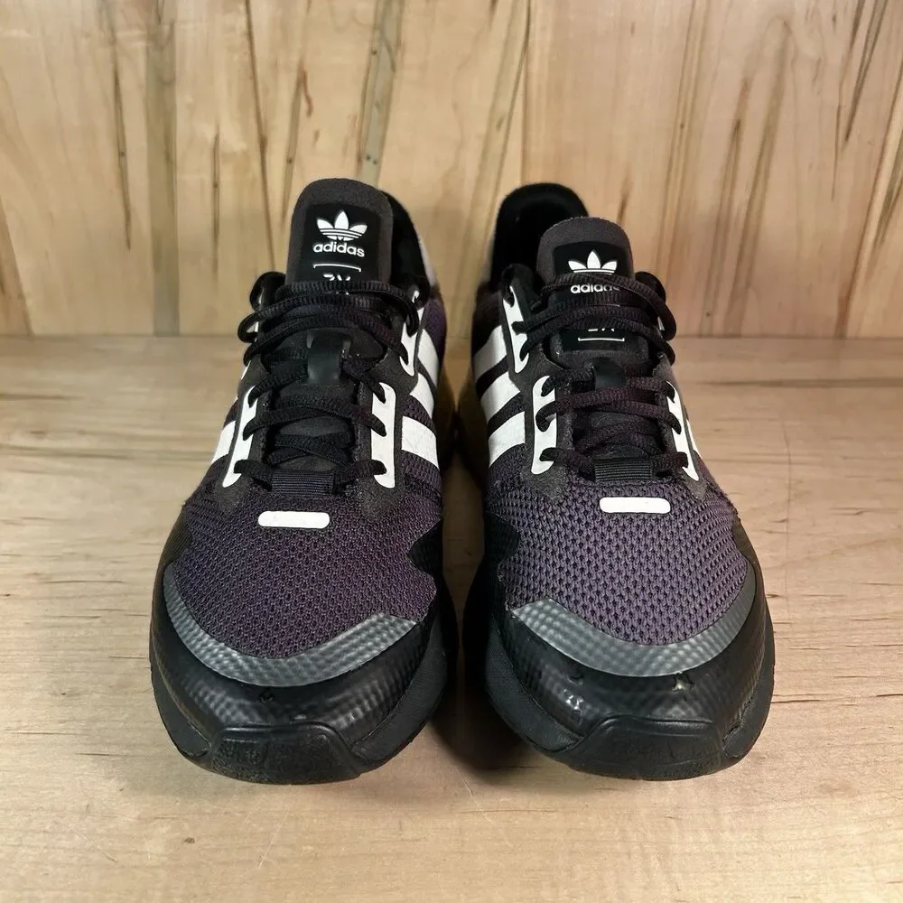Adidas ZX 1K Boost Black White 2022 Mens Size 10 US Athletic Shoes